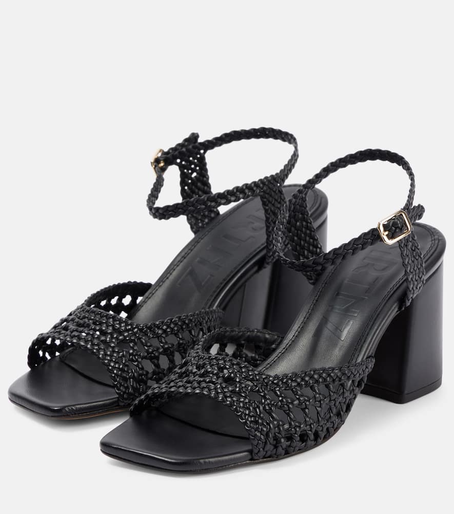 Souliers Martinez Capri woven leather sandals
