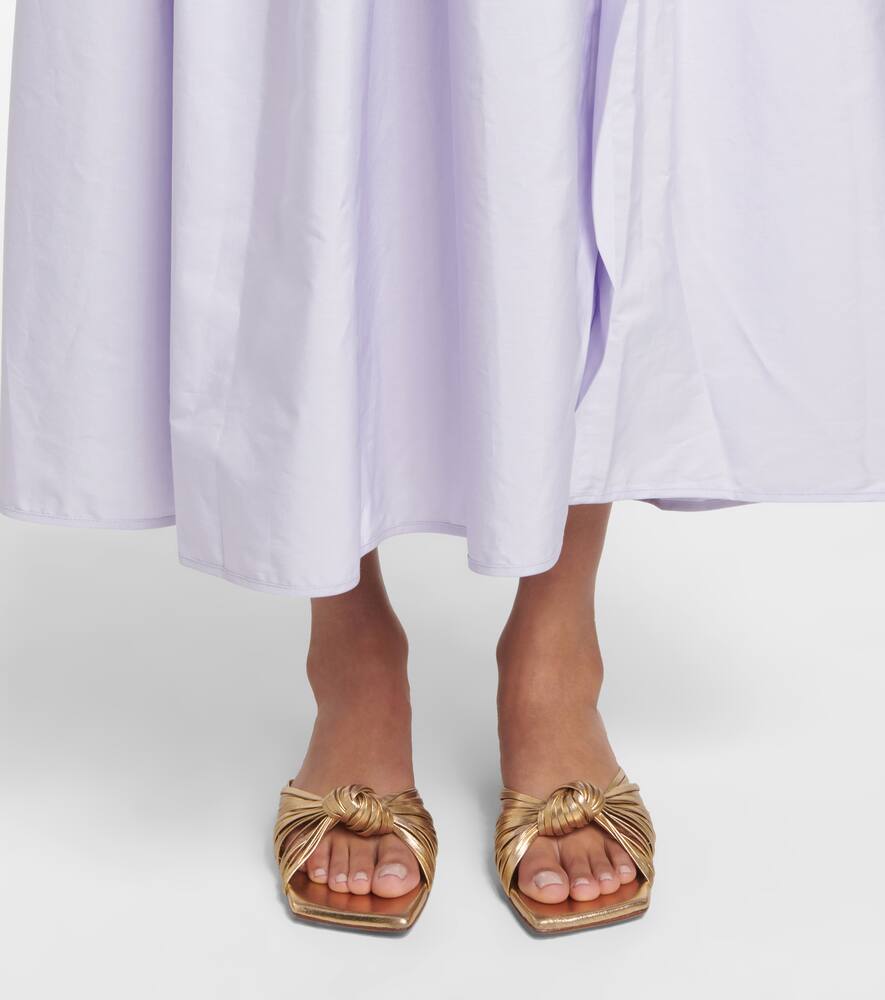 Souliers Martinez Feston leather sandals