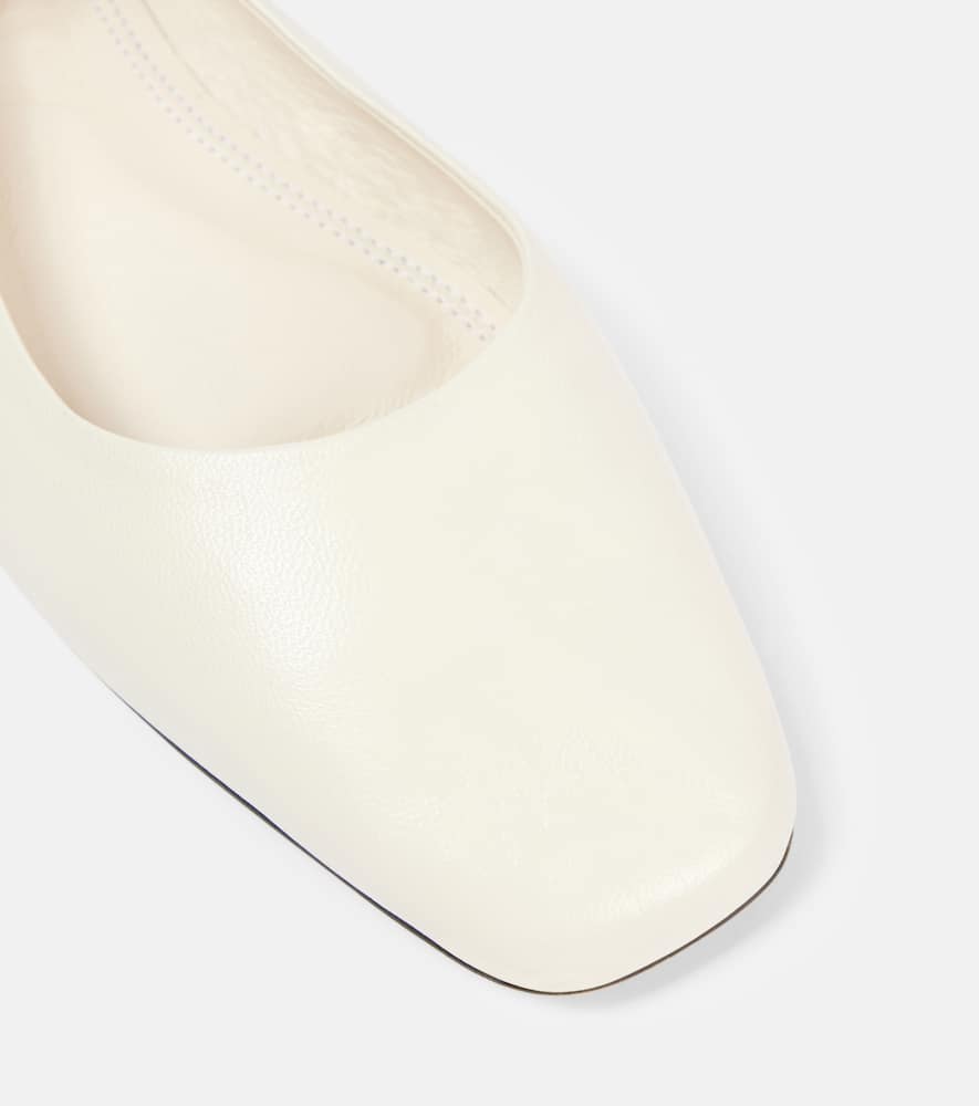 Souliers Martinez Flamenca leather Mary Jane flats