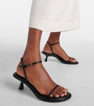 Souliers Martinez Ivone leather sandals