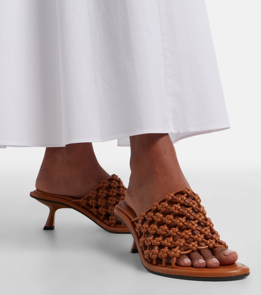 Souliers Martinez Mariza 60 leather mules