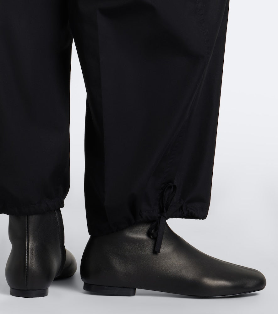 Souliers Martinez Molli leather ankle boots