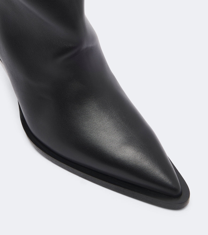 Souliers Martinez Nevada leather knee-high boots
