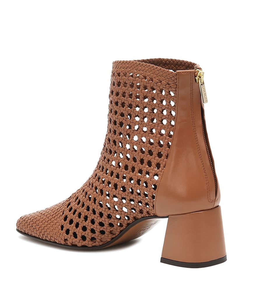 Souliers Martinez Nova Ibiza 50 leather ankle boots