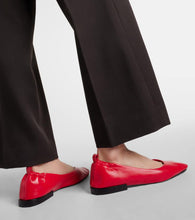 Souliers Martinez Nova Montjuic leather ballet flats