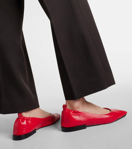 Souliers Martinez Nova Montjuic leather ballet flats