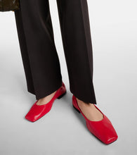 Souliers Martinez Nova Montjuic leather ballet flats