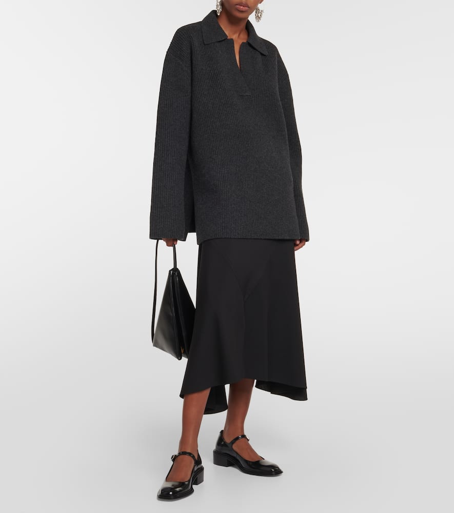 Souliers Martinez Penelope leather Mary Jane flats