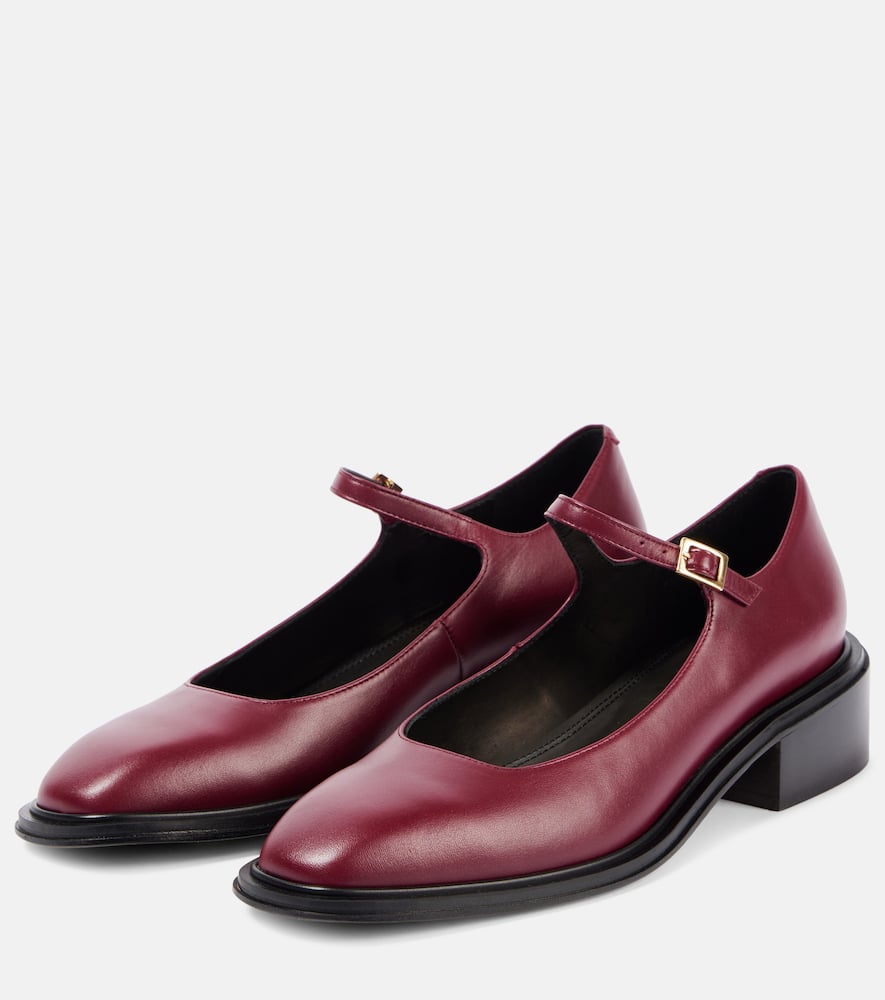 Souliers Martinez Penelope leather ballet flats
