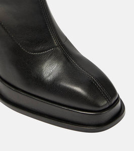 Souliers Martinez Velvet 100 faux leather over-the-knee boots