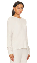 Spiritual Gangster Boxy Chenille Sweater in Ivory