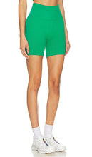 Spiritual Gangster Love Sculpt Biker Short in Green