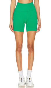 Spiritual Gangster Love Sculpt Biker Short in Green - Spiritual Gangster Love - Short motard sculptant en vert - 精神黑帮爱情雕塑绿色骑行短裤 - Spiritual Gangster Love Sculpt Biker Short in Grün - Spiritual Gangster Love Sculpt 바이커 쇼츠 - Pantaloncino da motociclista spirituale Gangster Love Sculpt in verde