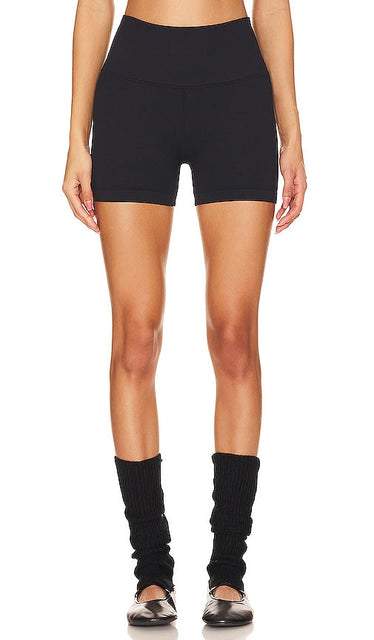 Spiritual Gangster Love Sculpt Shortie in Black - Short sculptant Spiritual Gangster Love en noir - 精神黑帮爱情雕塑黑色短裤 - Spiritual Gangster Love Sculpt Shortie in Schwarz - Spiritual Gangster Love Sculpt 쇼티 - Shortie spirituale scolpito d'amore da gangster in nero