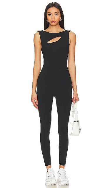 Spiritual Gangster Wave 7/8 Bodysuit in Black - Spiritual Gangster Wave 7/8 Body en noir - Spiritual Gangster Wave 7/8 黑色连体衣 - Spiritueller Gangster Wave 7/8-Body in Schwarz - Spiritual Gangster Wave 7/8 바디수트 - Body spirituale Gangster Wave 7/8 in nero