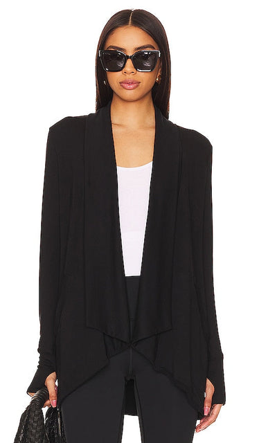 Splits59 Celine Cardigan in Black - Cardigan Céline Splits59 en noir - Splits59 Celine 黑色开衫 - Splits59 Celine Cardigan in Schwarz - Splits59 셀린느 가디건 블랙 색상 - Cardigan Celine Splits59 in nero