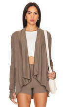 Splits59 Celine Fleece Cardigan in Taupe - Cardigan polaire Splits59 Céline en taupe - Splits59 Celine 灰褐色抓绒开衫 - Splits59 Celine Fleece-Cardigan in Taupe - Splits59 Celine 플리스 가디건 - Cardigan in pile Splits59 Celine in tortora