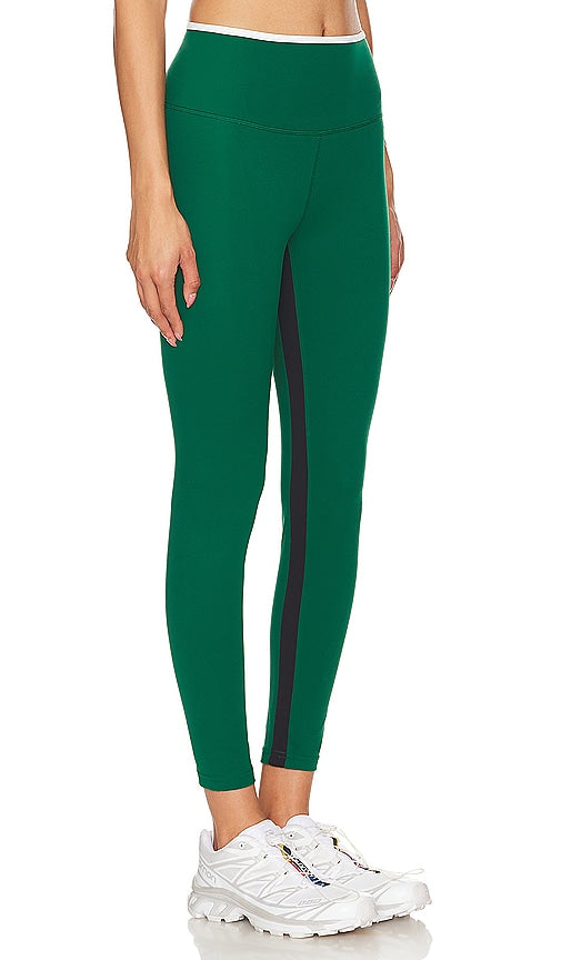 Splits59 Easton Rigor High Waist Crop Legging in Green