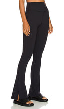 Splits59 Raquel Pant with Slit in Black
