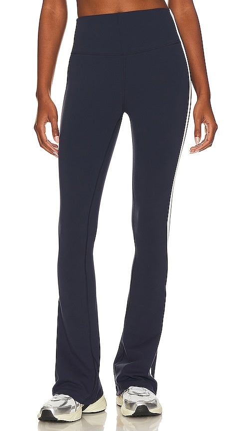 Splits59 Raquel Stripe Flare Pant in Navy