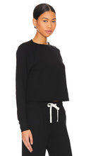 Splits59 Warm Up Crop Sweatshirt in Black