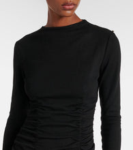 Sportmax Acline wool and cotton-blend maxi dress