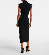 Sportmax Arabba wool and cashmere midi dress