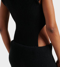 Sportmax Arabba wool and cashmere midi dress