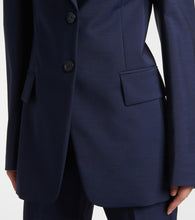 Sportmax Benares wool-blend canvas blazer