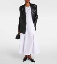Sportmax Cactus cotton poplin midi dress