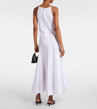 Sportmax Cactus cotton poplin midi dress