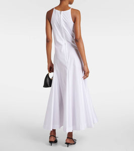 Sportmax Cactus cotton poplin midi dress