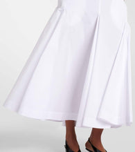 Sportmax Cactus cotton poplin midi dress