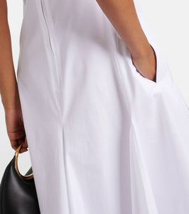 Sportmax Cactus cotton poplin midi dress