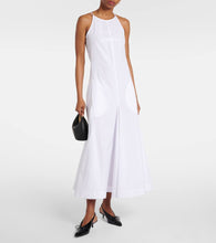 Sportmax Cactus cotton poplin midi dress
