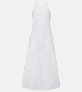 Sportmax Cactus cotton poplin midi dress