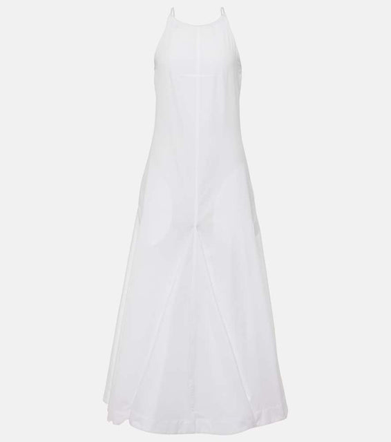 Sportmax Cactus cotton poplin midi dress