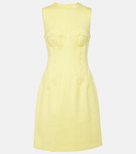 Sportmax Crewneck cotton bustier dress. Sportmax 圆领棉质抹胸连衣裙