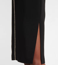 Sportmax Earry embellished cady minidress