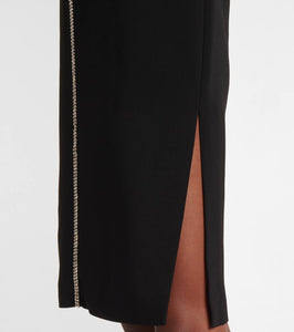 Sportmax Earry embellished cady minidress