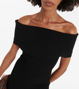 Sportmax Feritos off-shoulder midi dress