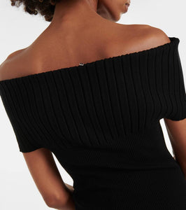 Sportmax Feritos off-shoulder midi dress
