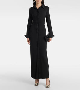 Sportmax Jersey cr√É¬™pe shirt dress
