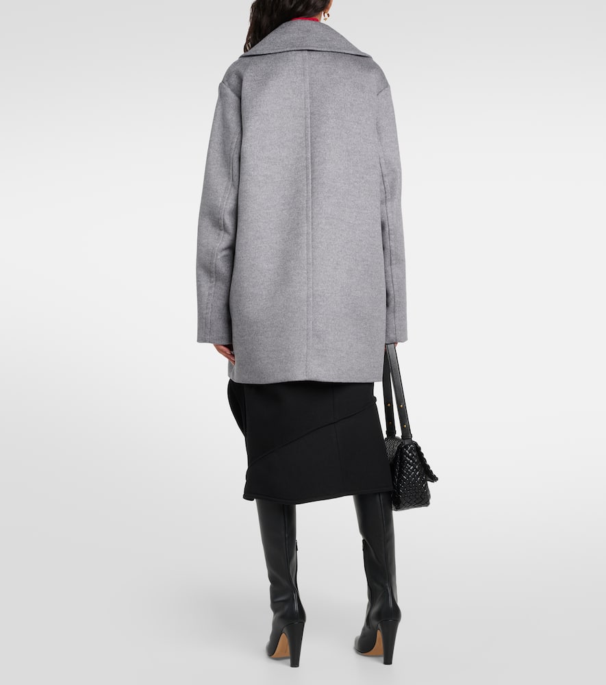 Sportmax Martora oversized virgin wool peacoat