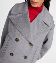 Sportmax Martora oversized virgin wool peacoat