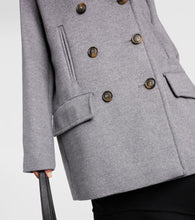 Sportmax Martora oversized virgin wool peacoat