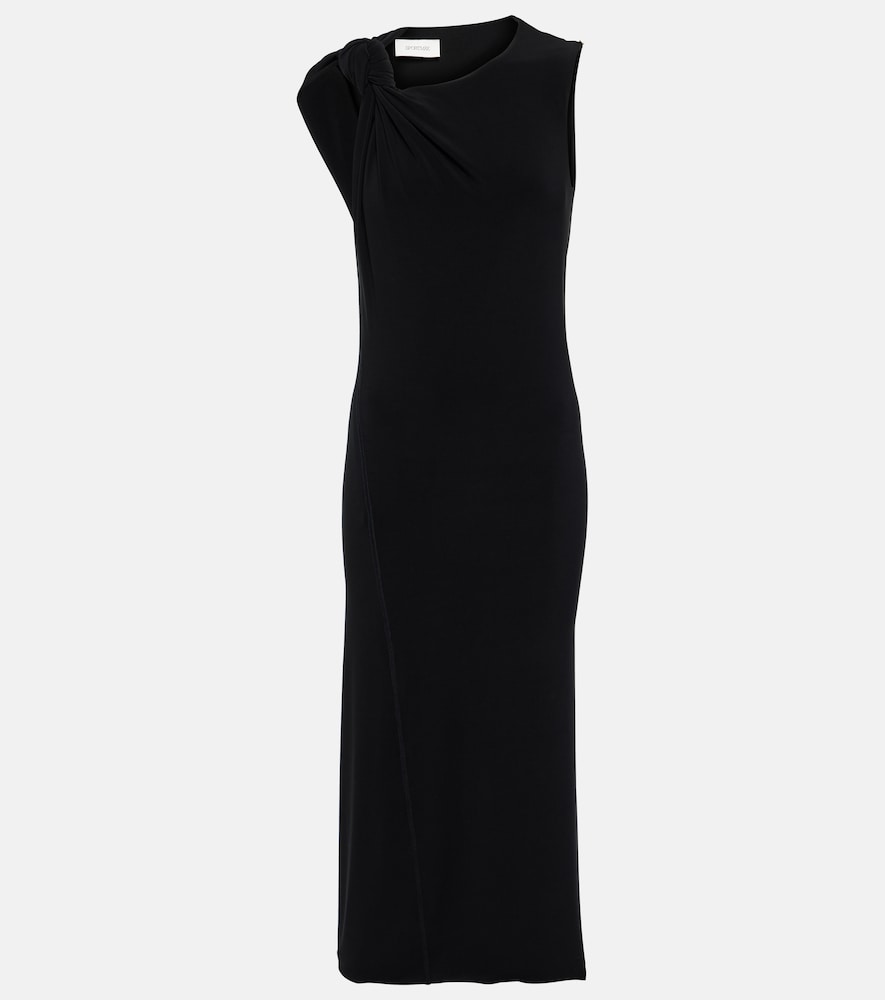 Sportmax Nuble asymmetric jersey midi dress. Sportmax Nuble 不对称针织中长连衣裙