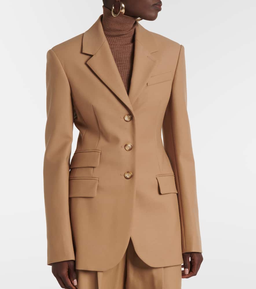 Sportmax Opice wool-blend blazer