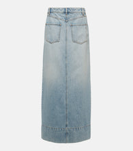 Sportmax Piave denim maxi skirt - Sportmax Piave 牛仔长裙