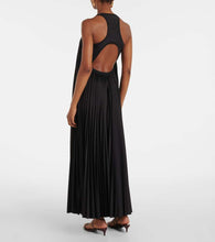 Sportmax Pliss√É¬© jersey maxi dress